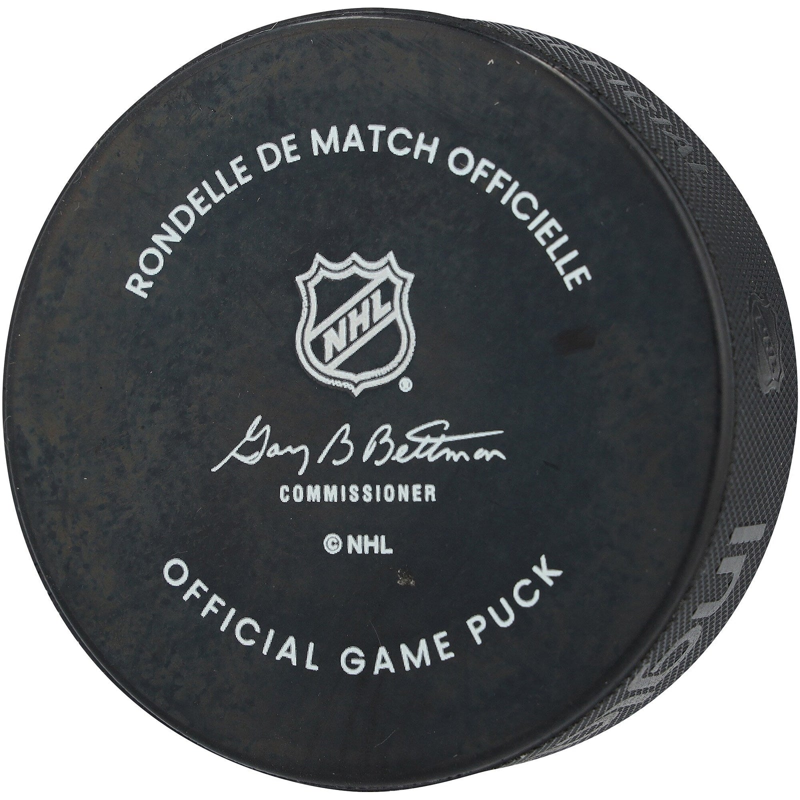 Ryan Whitney Edmonton Oilers Autographed Fanatics Authentic Official Game Puck - The Ballers Bank
