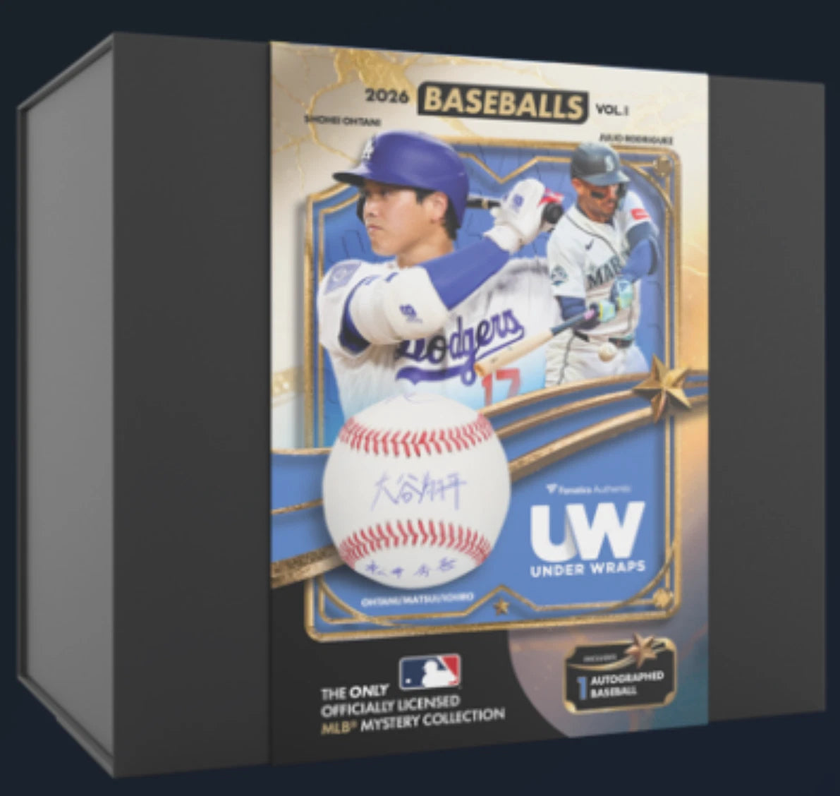 2026 Under Wraps Autographed Baseballs Vol 1