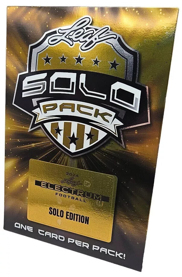 2024 Leaf Electrum Football Solo Edition Trading Cards