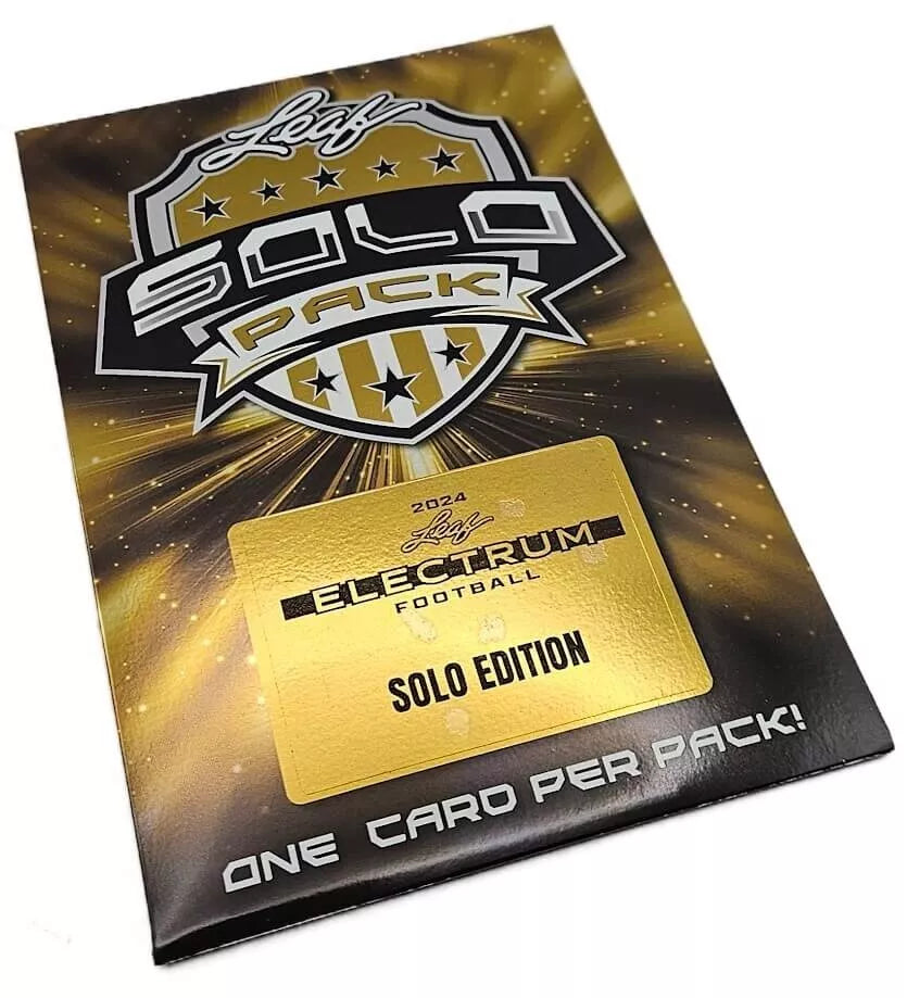 2024 Leaf Electrum Football Solo Edition Trading Cards