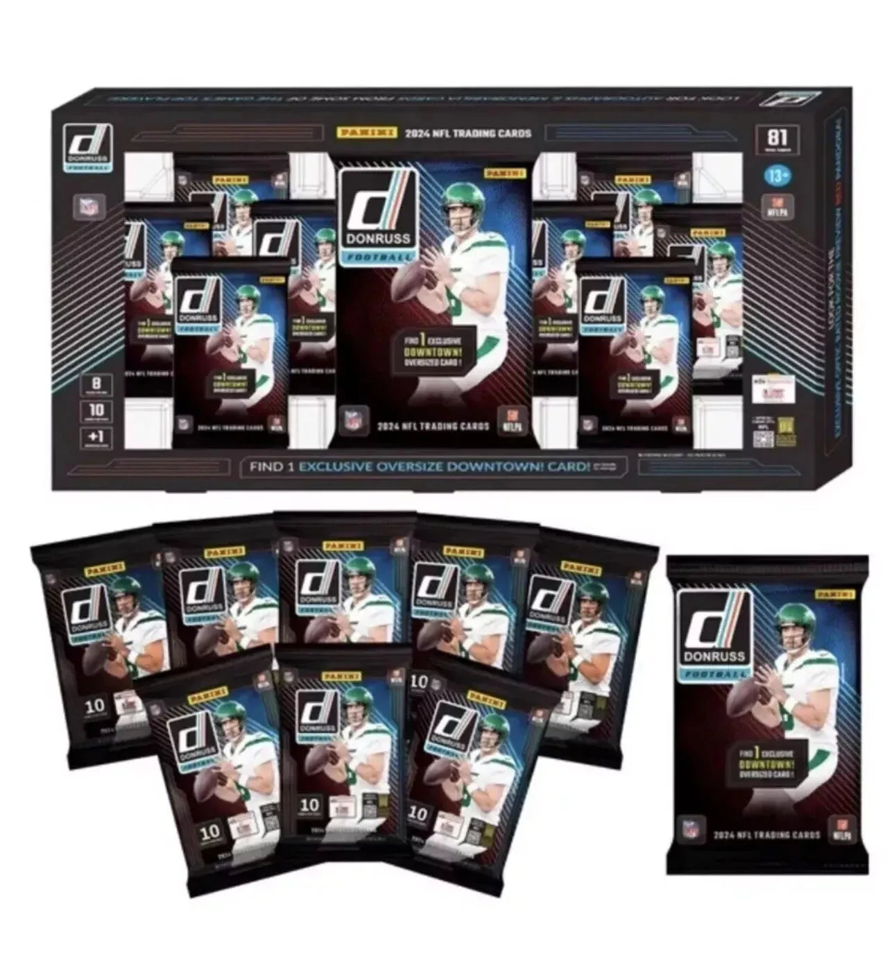 2024 Panini Donruss Football Downtown Bundle Trading Cards
