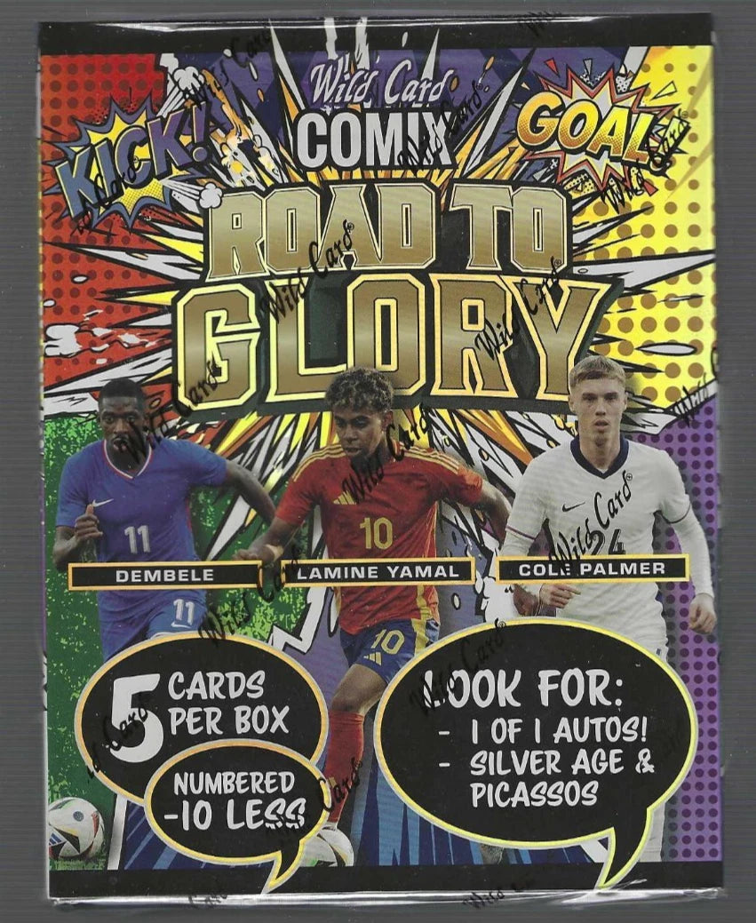 2026 Wild Card Comix Soccer Road to Glory Trading Cards LV