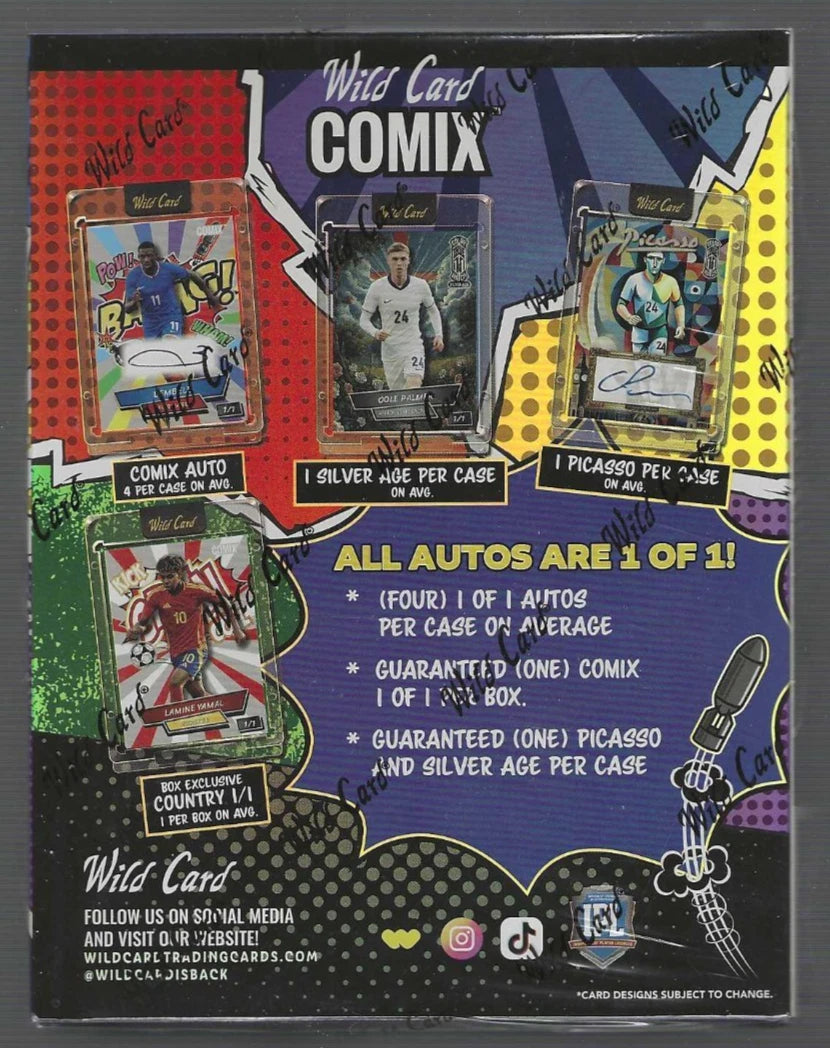 2026 Wild Card Comix Soccer Road to Glory Trading Cards LV