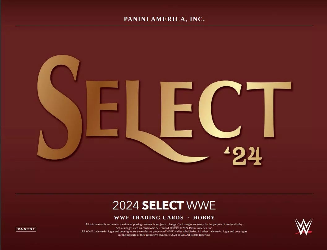 2024 Panini Select WWE Wrestling Hobby Trading Cards