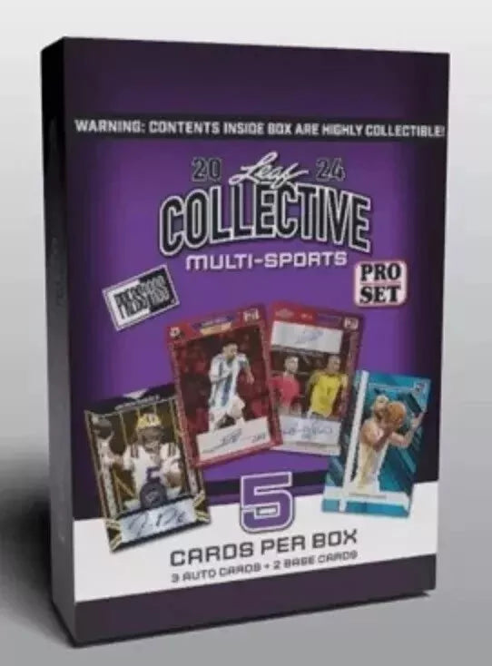 2024 Leaf Collective Multi-Sport Hobby Trading Cards