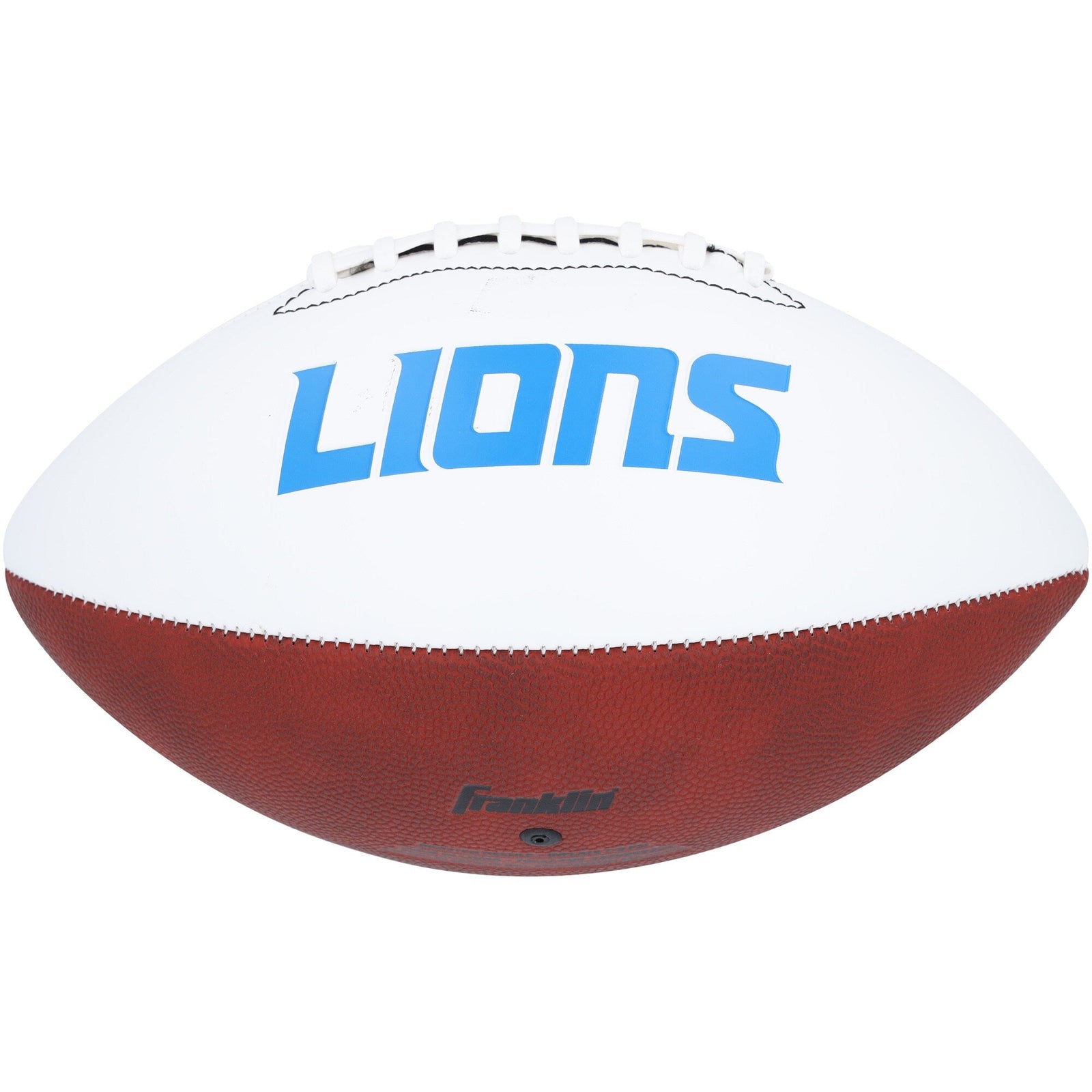 Sam LaPorta Detroit Lions Autographed Fanatics Authentic White Panel Football - The Ballers Bank