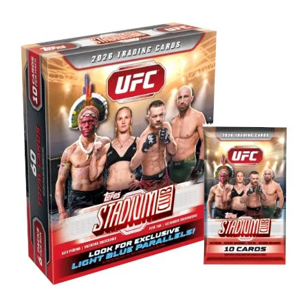 2026 Topps UFC Stadium Club Mega Box (Ships Sealed Only)