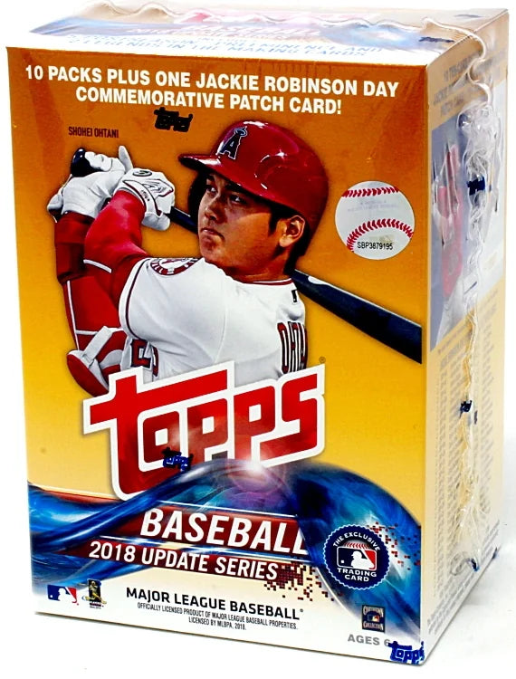 2018 Topps Update Series Baseball Blaster 20 Box Lot (Ships Sealed Only)