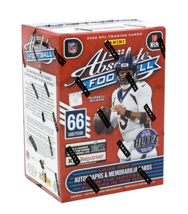 2022 Panini Absolute Football Blaster | 20 Box Lot (Ships Sealed Only)