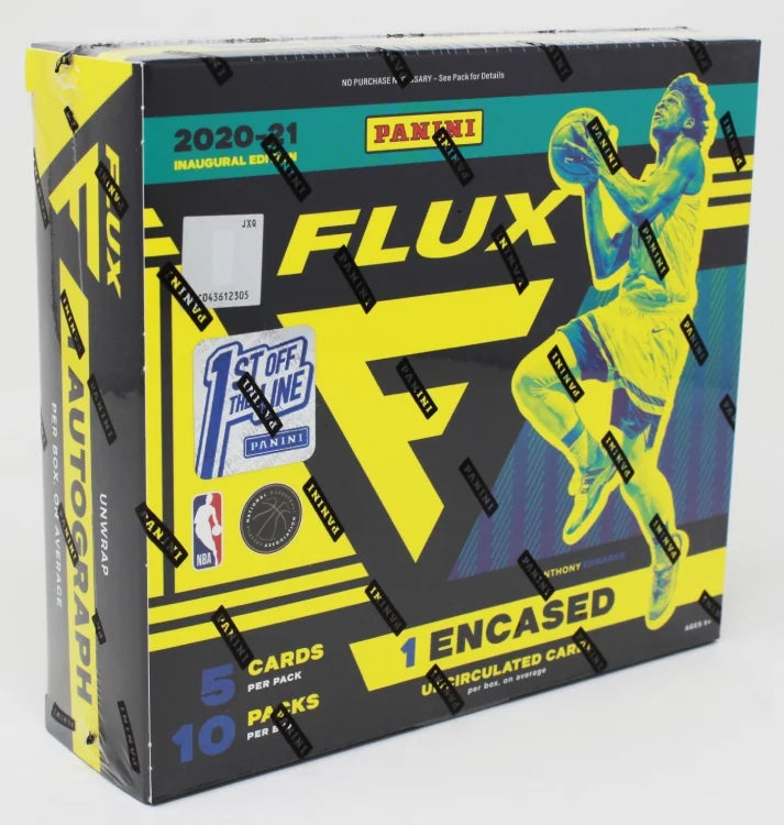 2020-21 Panini Flux Basketball 1st Off The Line Hobby Box (Ships Sealed Only)