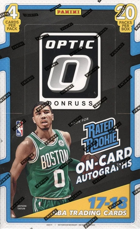 2017-18 Panini Donruss Optic Basketball Hobby Box (Ships Sealed Only) - B4