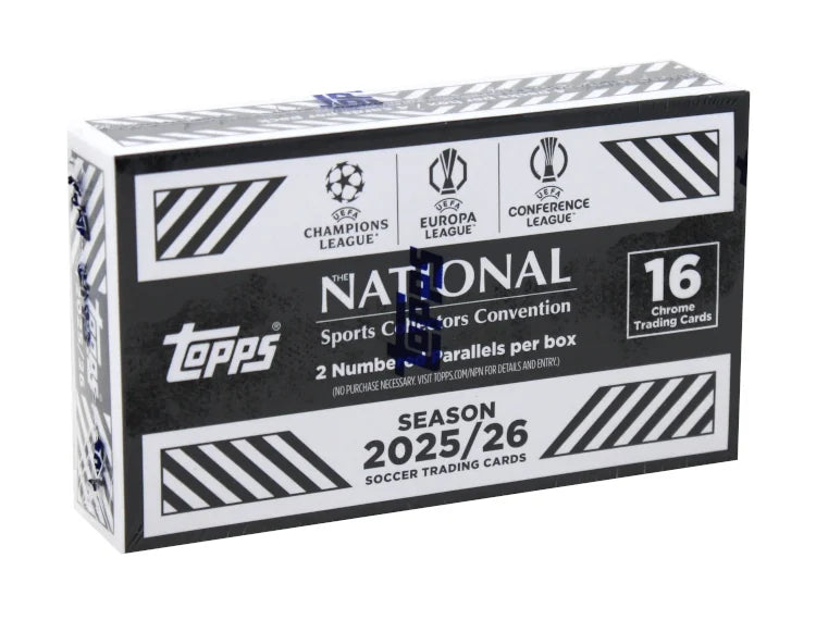 2026 Topps NSCC Exclusive Soccer Box | UEFA Collection (Ships Sealed Only)