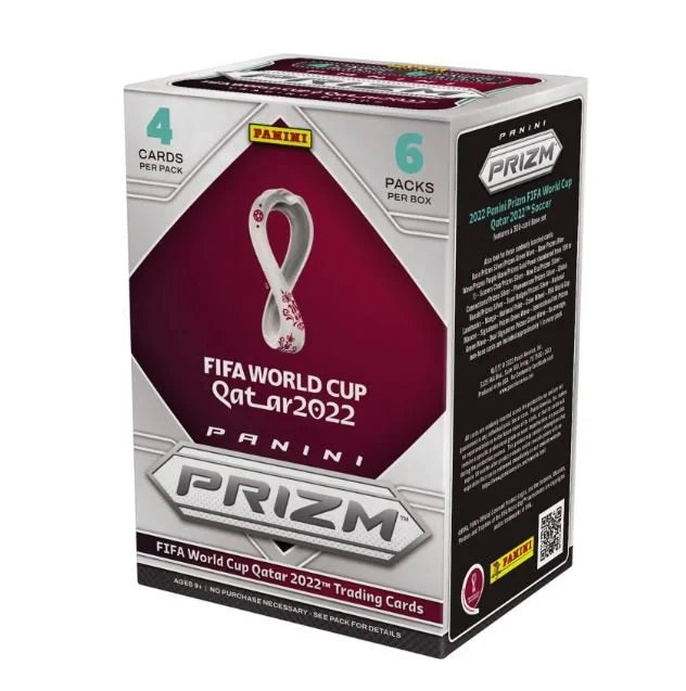 2022 Panini Prizm World Cup Soccer Blaster Box (Ships Sealed Only) - B2