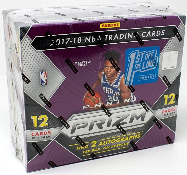 2017-18 Panini Prizm Basketball 1st Off The Line Hobby Box (Ships Sealed Only) - B4