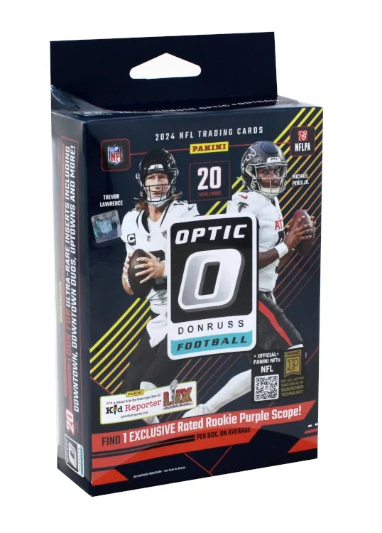 2024 Panini Donruss Optic Football Hanger Pack Box (Ships Sealed Only) - B2