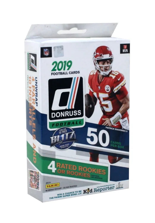 2019 Panini Donruss Football Hanger Pack Rookie Box (Ships Sealed Only) - B8