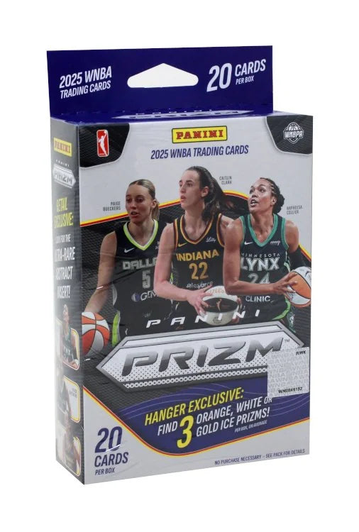 2025 Panini Prizm WNBA Basketball Hanger Pack 20 Box Lot (Ships Sealed Only) - B4