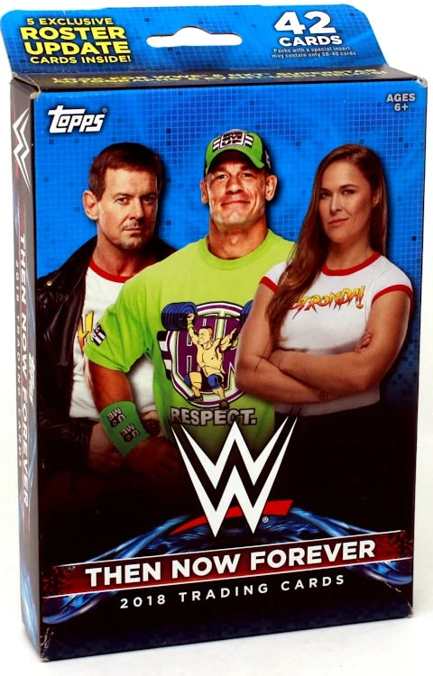 2018 Topps WWE Then, Now, Forever Wrestling Hanger Pack 12 Box Lot (Ships Sealed Only) - B8