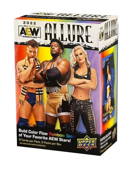 2022 Upper Deck AEW Allure Wrestling Blaster | 20 Box Lot (Ships Sealed Only)
