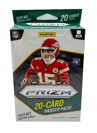 2025 Panini Prizm Football Hanger Pack | 20 Box Lot (Ships Sealed Only)