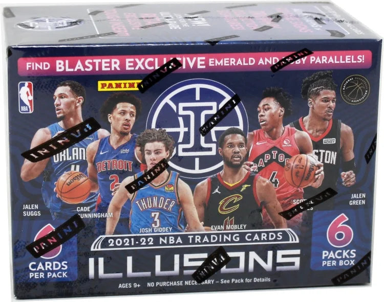 2021-22 Panini Illusions Basketball Blaster Box (Ships Sealed Only)