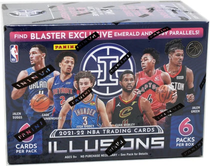 2021-22 Panini Illusions Basketball Blaster Box (Ships Sealed Only)