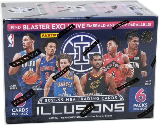 2021-22 Panini Illusions Basketball Blaster Box (Ships Sealed Only)