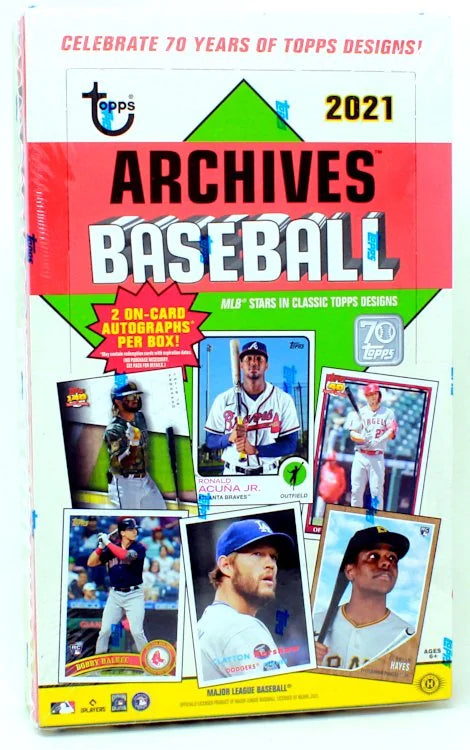 2021 Topps Archives Baseball Hobby Box (Ships Sealed Only) - B4