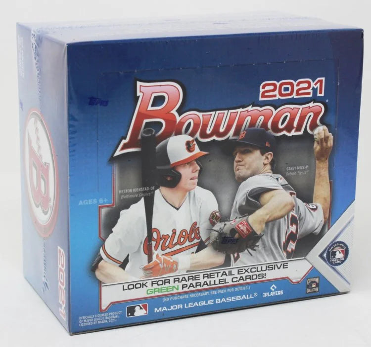 2021 Bowman Baseball Retail Box (Ships Sealed Only) - B4