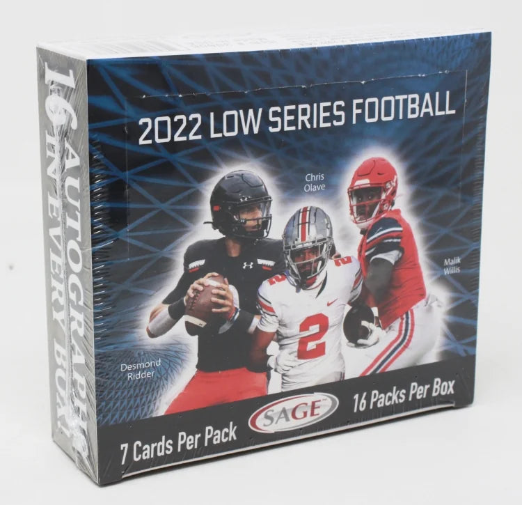 2022 Sage Hit Low Series Football Hobby Box - B2