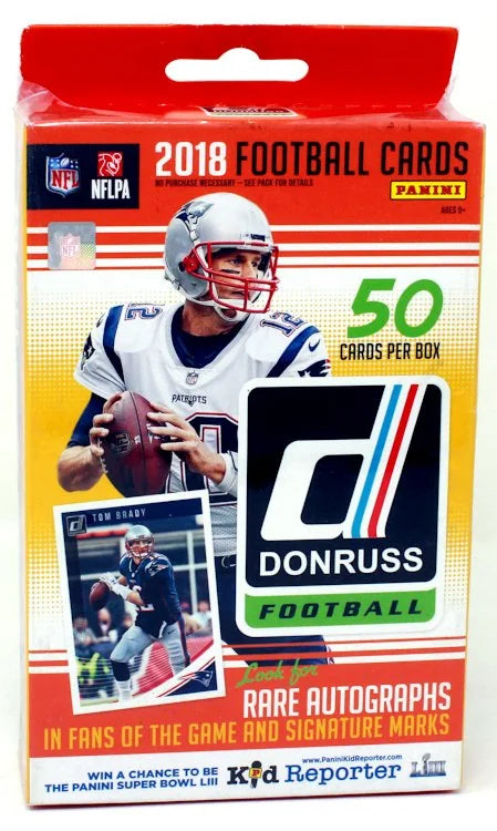 2018 Panini Donruss Football Hanger Box (Ships Sealed Only) - B3