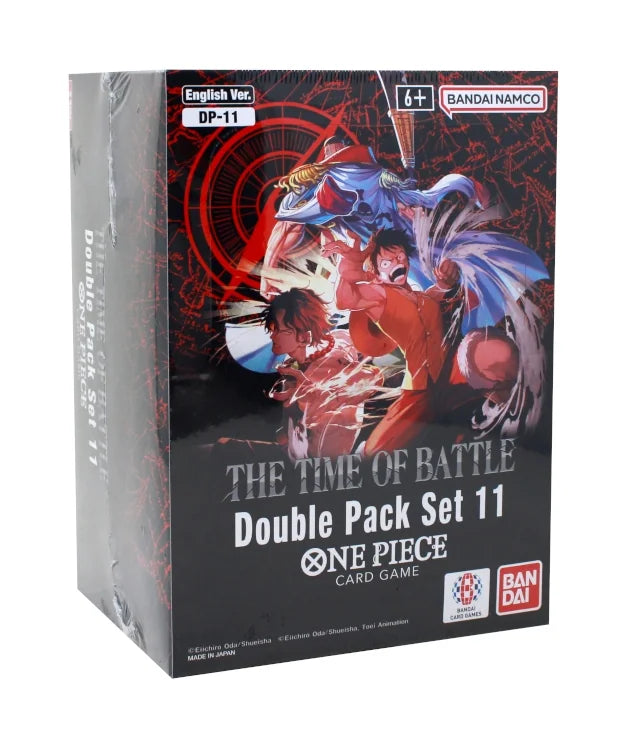 One Piece The Time Of Battle Double Pack Set 11 Box - 8 Box Display - B4