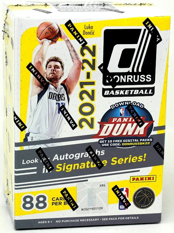 2021-22 Panini Donruss Basketball Blaster Box (Ships Sealed Only) - B