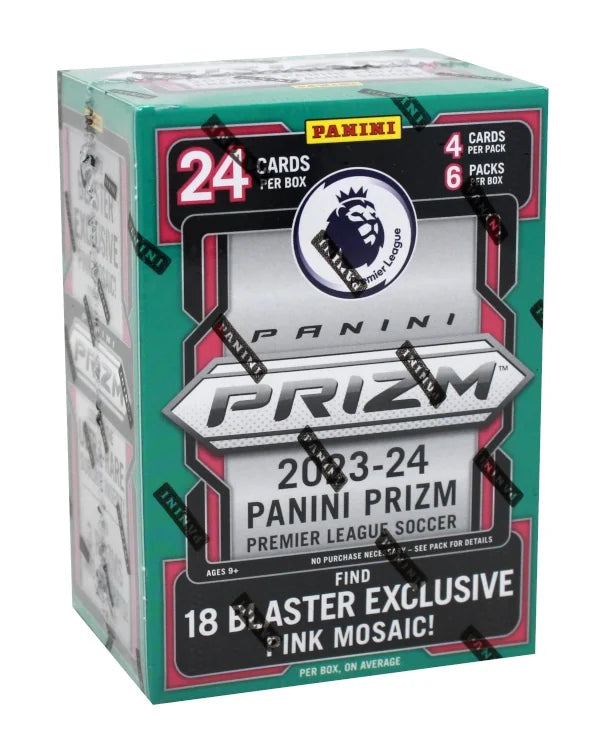 2023-24 Panini Prizm Premier League Soccer Blaster Box (Ships Sealed Only)