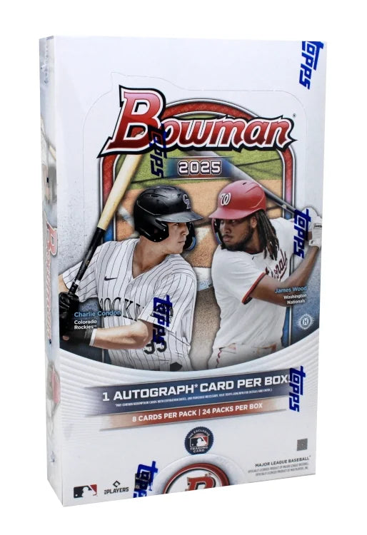 2025 Bowman Baseball Hobby Box (Ships Sealed Only) - B