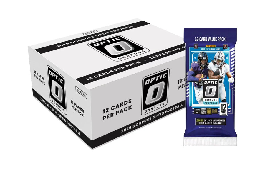 2025 Panini Donruss Optic Football Fat Pack Box (Ships Sealed Only)