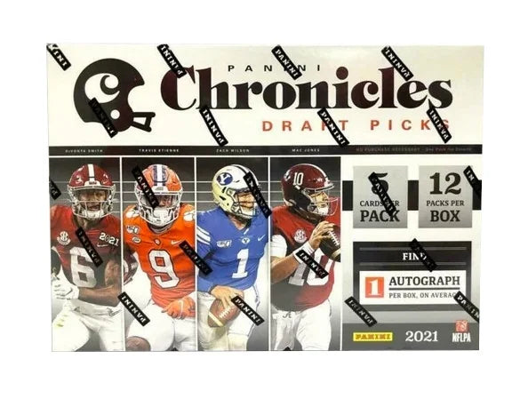 2021 Panini Chronicles Draft Picks Football Mega Box (Ships Sealed Only)