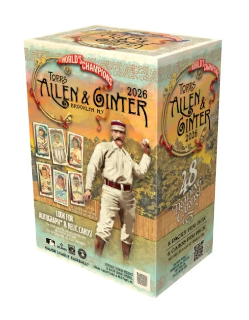 2026 Topps Allen & Ginter Baseball Blaster Box (Ships Sealed Only) | P4314542