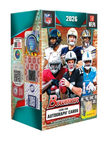 2026 Bowman Football Blaster Box (Ships Sealed Only) - B | P4315820