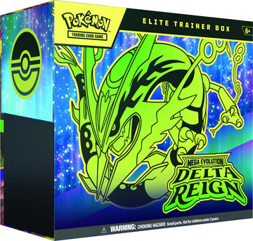 Pokemon Mega Evolution Delta Reign Elite Trainer Box (Ships Sealed Only) | P4747213