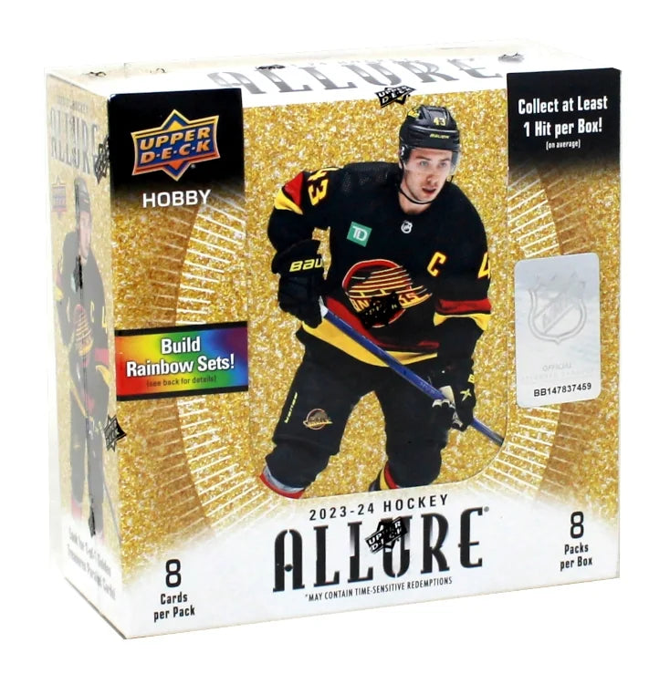 2023-24 Upper Deck Allure Hockey Hobby Box (Ships Sealed Only) | P4992065