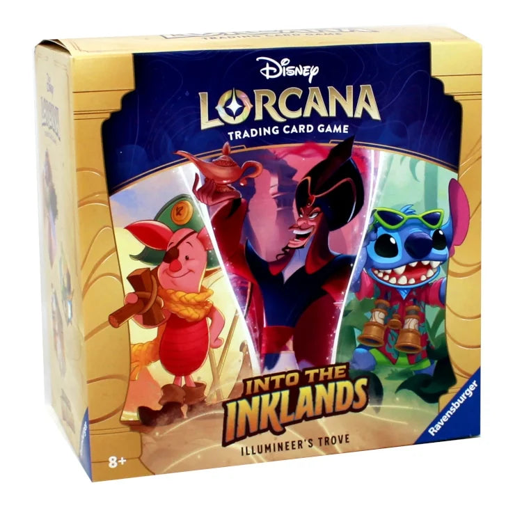 Disney Lorcana Into The Inklands Illumineer's Trove Box (Ships Sealed Only) | P4993727
