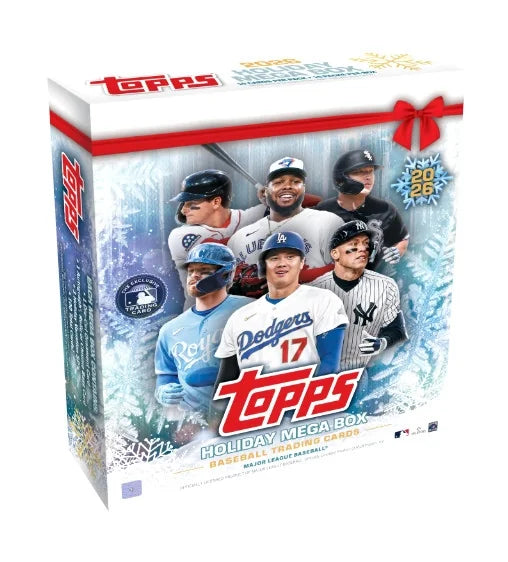 2026 Topps Holiday Baseball Mega Box (Ships Sealed Only) | P4999246