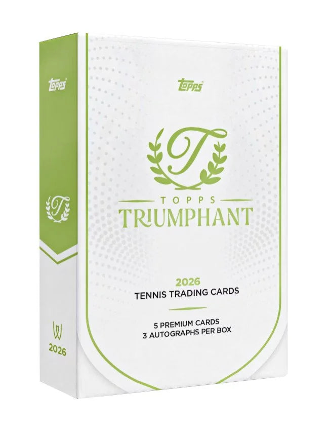 2026 Topps Triumphant Tennis Hobby Box (Ships Sealed Only) | P5003599