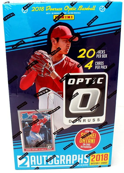 2018 Panini Donruss Optic Baseball Hobby Box (Ships Sealed Only) | P5311662