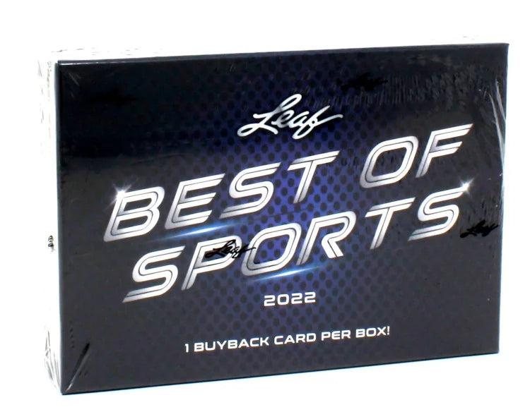 2022 Leaf Best of Sports Box | Multi-Sport Buyback (Ships Sealed Only) | P5315276