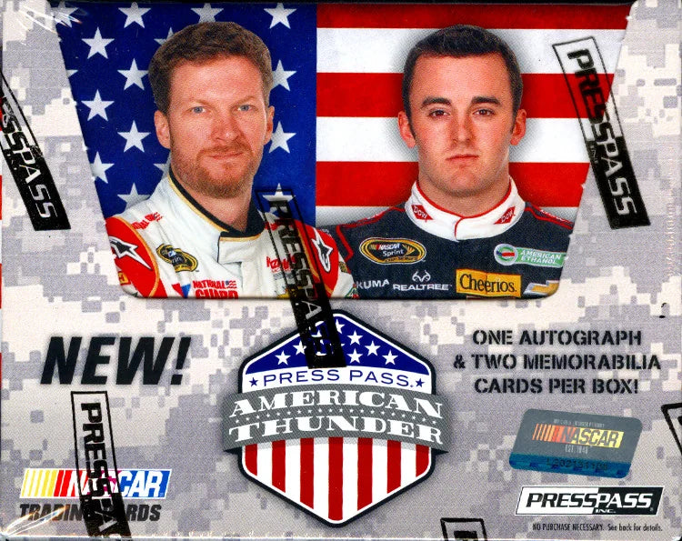 2014 Press Pass American Thunder Racing Hobby Box | Sealed | P5315469