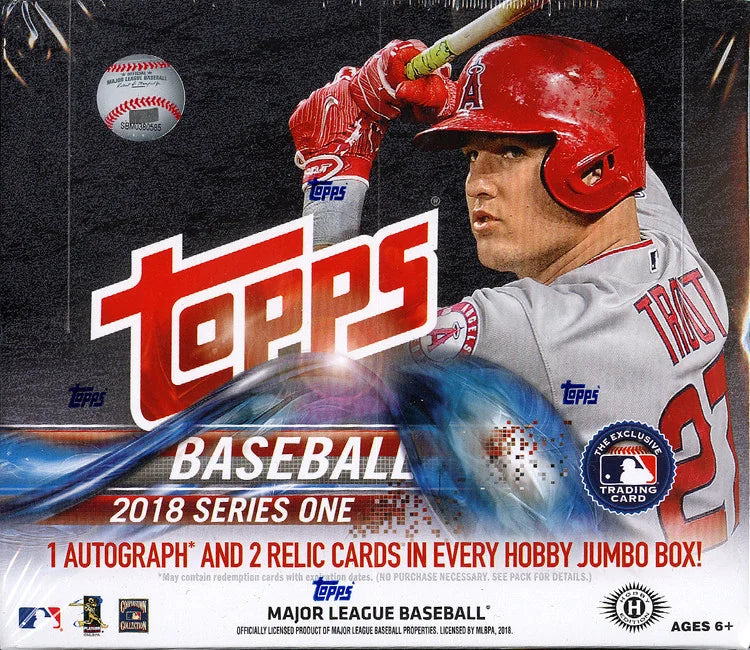 2018 Topps Series 1 Baseball Jumbo Box (Ships Sealed Only) | P5497411