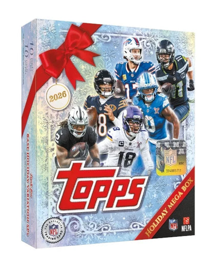 2026 Topps Holiday Football Mega Box (Ships Sealed Only) | P5497639