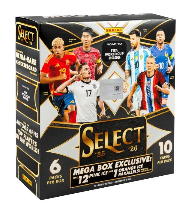 2025-26 Panini Select Road To FIFA World Cup 2026 Soccer Mega - B | P5679249